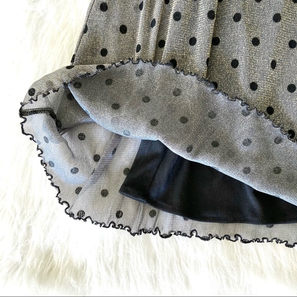 B.Moss Dress Gold Black Fit & Flare Cocktail - Picture 9 of 12